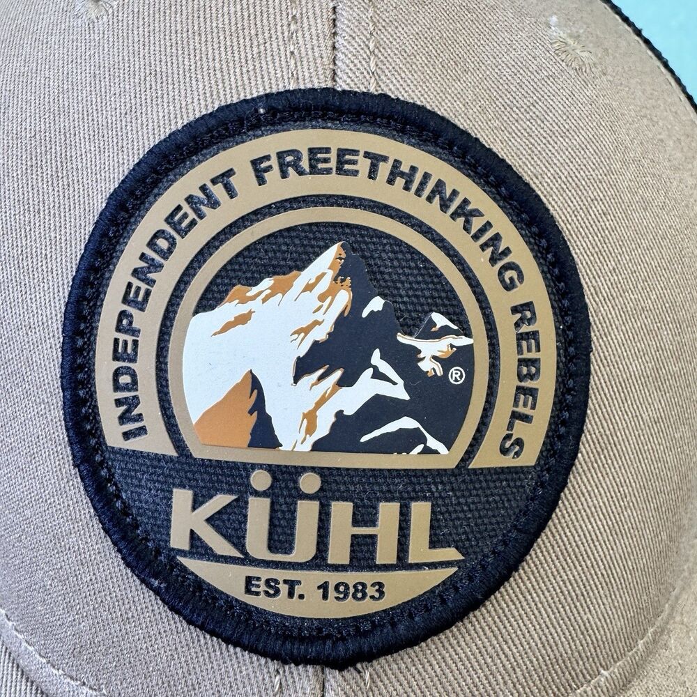 KÜHL Independent Freethinking Rebels Established 1983 Mesh Back Trucker Hat Cap - Picture 7 of 8